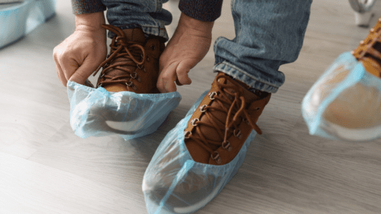 Shoe Booties for Lab Environment